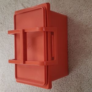 Vintage Tupperware carrier box